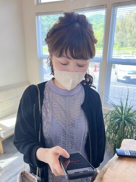 レポ(LEPO) 編み込み～ハーフアップ～