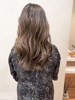 ネックス 表参道本店(nex)&nbsp;【nex 表参道】白髪ぼかし ハイライト ベージュカラー 齋藤