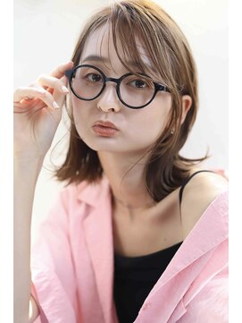 テラスコード 梅田(TERRACE CODE) 肩ではねる☆外ハネミディ