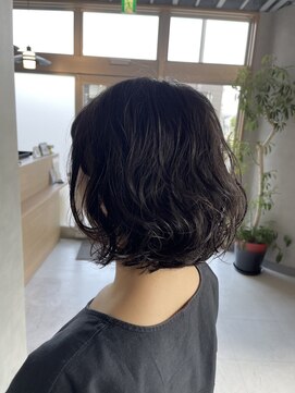 テラスプラス(テラス+) 大人ミディアムボブ　パーマ