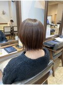 軽やか質感♪外ハネボブ♪
