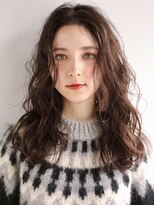 アンドレイ 表参道(andrey)&nbsp;デザインカラー/レイヤーカット/ウェットヘア/オリーブベージュ