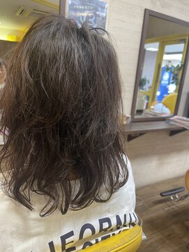 ヘアー トランス ワイズ(Hair trance Y's) ゆるふわデジパ使用カット