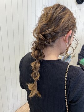 モリオフロムロンドン 大宮店(morio from London) 【大宮】カジュアル編みおろしアレンジ