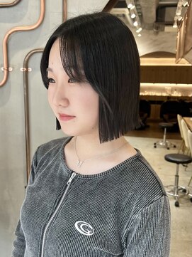 ロンド エスポワール 錦糸町(Lond espoir) 【北澤華】シースルー前髪こなれミディボブ