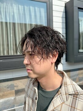 ヘアーアトリエ ラフェル(hair atelier Rafel) ニュアンスパーマ　緩めツイストスパイラルパーマ　ウルフ