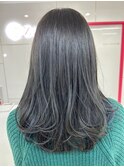 美髪*モノトーングレー*ワンカールレイヤー*髪質改善