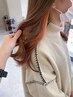 イメチェンに◎アクセサリーカラー＋ベースカラー＋カット