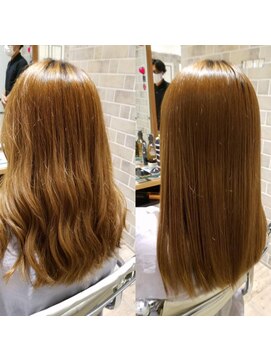 ネオリーブエム(Neolive em;) 最高級低ダメージ縮毛矯正　美髪ストレート