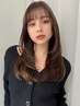大人気♪前髪顔周り【髪質改善】縮毛矯正＋4STEP超音波Tr￥12000円 
