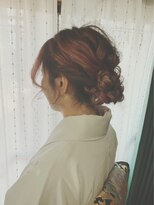ビーンヘアスタジオ 蒲田(Bean hair studio)&nbsp;着物姿にもオススメアップスタイル