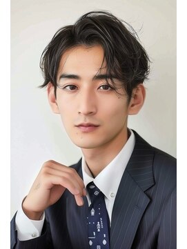 ラナ 新宿(lana) メンズパーマ/センターパート/ビジネス/【lana hair 新宿】