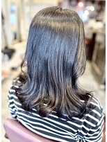 サーティエイト(38)&nbsp;艶めきカラー 最新髪質改善 黒髪スタイル/カット/ボブ/元町/