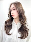 デザインカラー/レイヤーカット/韓国ヘア大分/森町/下郡