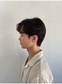 20代30代40代◎似合わせカットフェザーパーマブルーブラック