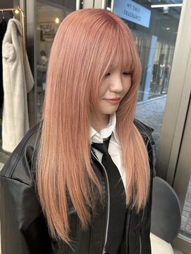 クム(kumu) 韓国へア/レイヤー/顔周り/ボブ/透明感カラー
