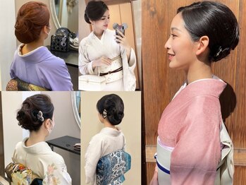 ローラ 祇園四条京阪店(Rola)の写真/【阪急：河原町3分】ベテラン着付師担当/訪問着着付¥4400～♪早い・美しい・崩れない☆七五三ご予約開始◎