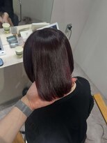 ソヨン 心斎橋店(SOYON)&nbsp;ボブ×ワインレッドカラー