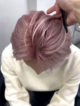 メンズペレ 渋谷(MEN'S PELE) MEN’S HAIR/サーフカール/刈り上げセンターパート/渋谷