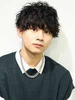 リップスヘアー 千葉(LIPPS hair) 【強めスパイラル】前下がりマッシュ