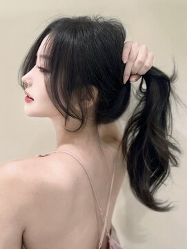 シュガー(Sugar) レイヤーカット/ワンホンヘア/韓国ヘア/顔まわり/大阪/梅田