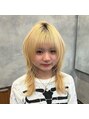 ニコ シモノセキ(NIKO Shimonoseki) #顔周りレイヤー#韓国ヘア#ブリーチカラー#今っぽレイヤー