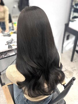 フォンズ(FONS) 上品韓国ヘアブルーブラック