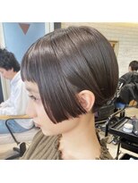 ミモザワークス(Mimosa Works) ミヤザキスタイル 20代30代40代 黒髪刈り上げハンサ ムショート