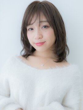 カバーヘア ブリス 大宮西口(COVER HAIR bliss) くすみカラーダークアッシュシャギーカットウルフW大宮30代40代