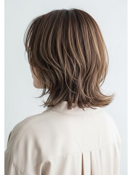 ネックス 表参道本店(nex) 表参道駅・ハイライト・白髪ぼかし・白髪染め・ショート・ボブ