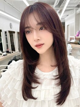 アッシュ 洋光台店(Ash)の写真/白髪染めで暗く重たい印象の方へ。［洋光台/ショートカット/白髪染め/白髪ぼかし/髪質改善/ボブ］