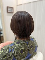 ウミネコ美容室 センター北hanare店(Umineko美容室)&nbsp;頭の形が綺麗に見えるすっきりショートボブ