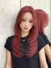 似合わせレイヤーカット+カラー+ケラスターゼカクテルトリートメント 岡崎