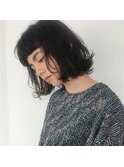 【robin】【代官山】くせ毛風フラッフィボブ　ショートバング