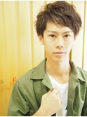ブルーアッシュ×ショートレイヤー