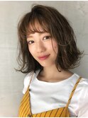 大人可愛いショートボブ小顔サイド