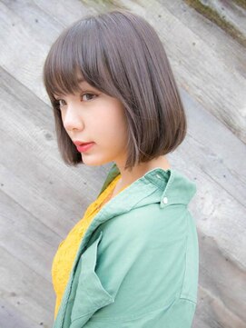 ルティア 池袋(Lutia) 簡単スタイリング 黒髪ボブ