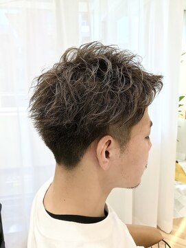 ロンドプランタン 恵比寿(Lond Printemps) 【Lond printemps上吉川】ツーブロックショート　アップバング