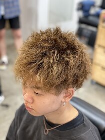 バーバーエレン 中野新橋店(BARBER ellen) サイドグラデーション/スリークショート/かき上げ/中野新橋
