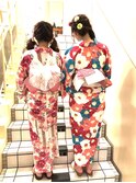 浴衣着付け&ヘアセット