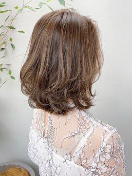 ビューティズム エルム(Beautism Elm) 大人カジュアルなミディアムヘア 文京区/茗荷谷/カラー/カット