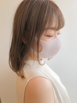 アコロン 武蔵小杉(acoron.) 小顔マスクスタイル×イヤリングカラー×ペールベージュ