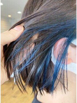 ラニハナクドウ(lanihana.kudo) +*~イヤリングカラーネイビーブルー~*+