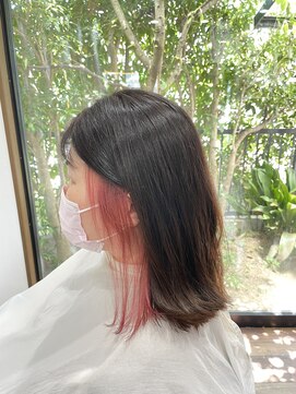 ウジュヘアー(UZU hair) インナーカラー