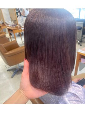 アンククロス 表参道(ANKH CROSS) ブリーチなしピンクラベンダー