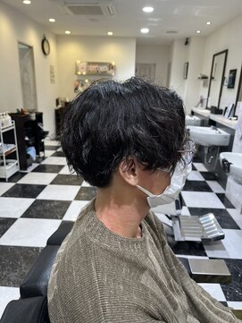 ルシードスタイル クリザンテーム 落ち着いた雰囲気のパーマスタイル