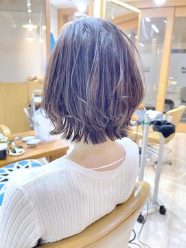 モリオ フロム ロンドン 成増店 【morio成増 セリザワ】くびれボブ 外ハネ