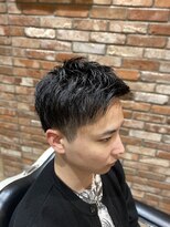 ヒロギンザ 新橋店(HIRO GINZA)&nbsp;ショートツーブロックスタイル