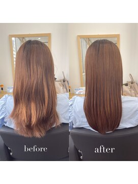 リアン 四条大宮店(Lien) 『髪質改善』ストレートエステ（縮毛矯正）（リタッチ可）