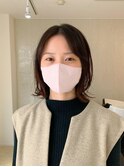 【ミディアムスタイル】顔まわりカット